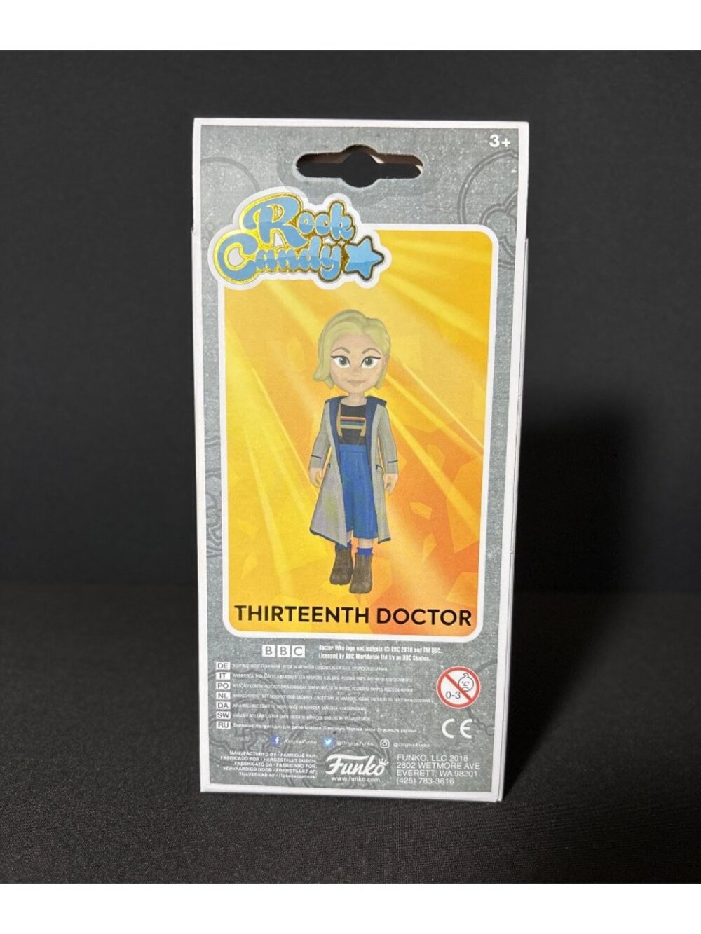 FUNKO Rock Candy Doctor Who Thirteenth Doctor Rock Candy BBC Collectible Figure - Picture 2 of 4